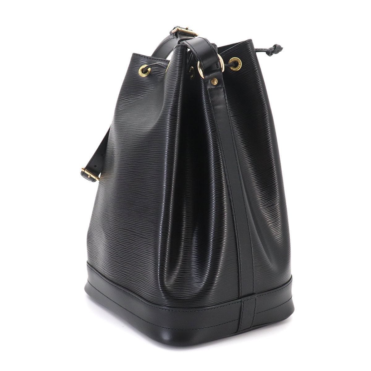 Epi Noe Shoulder Bag Leather Noir M59002 Purse