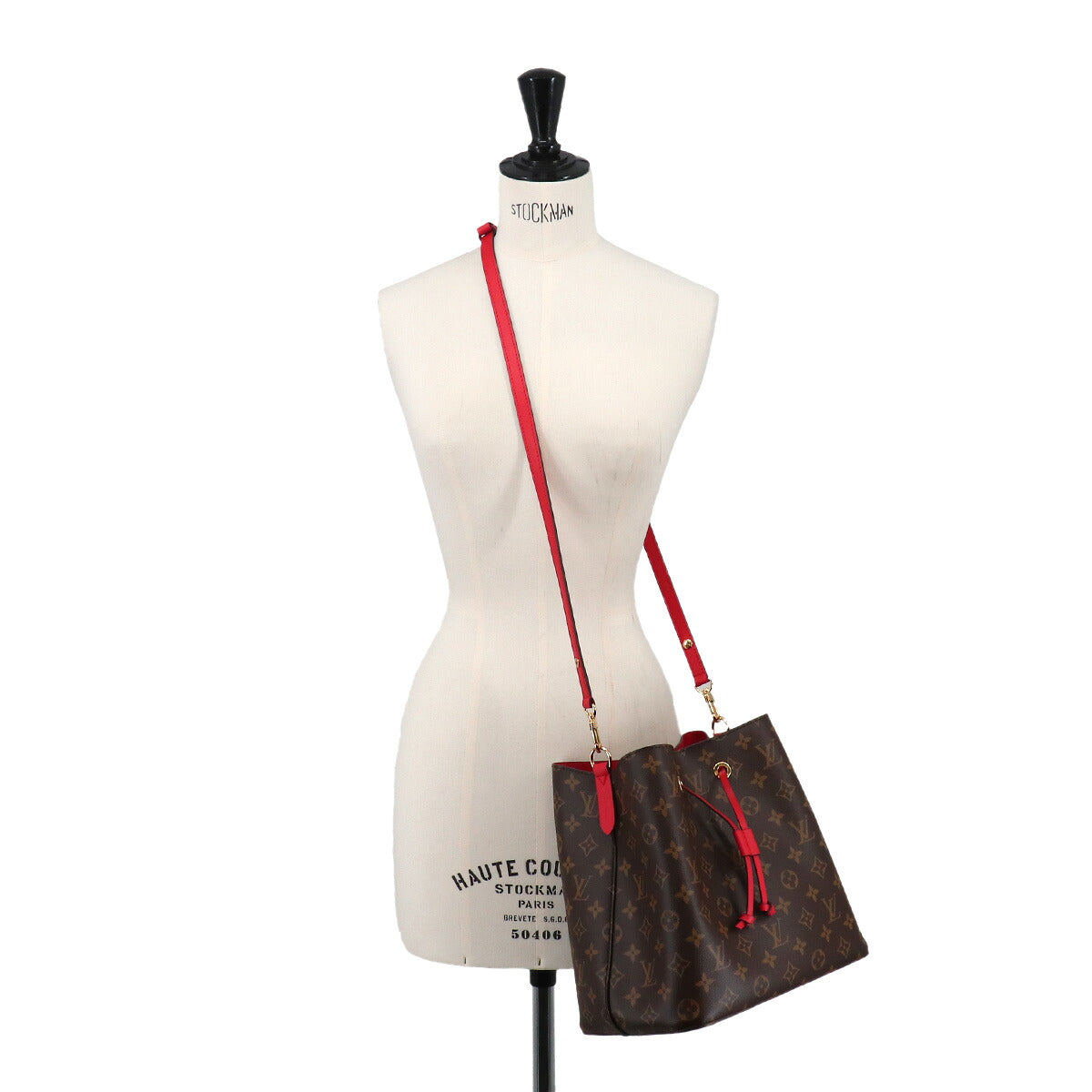 Monogram Neonoe Shoulder Bag Coquelicot M44021