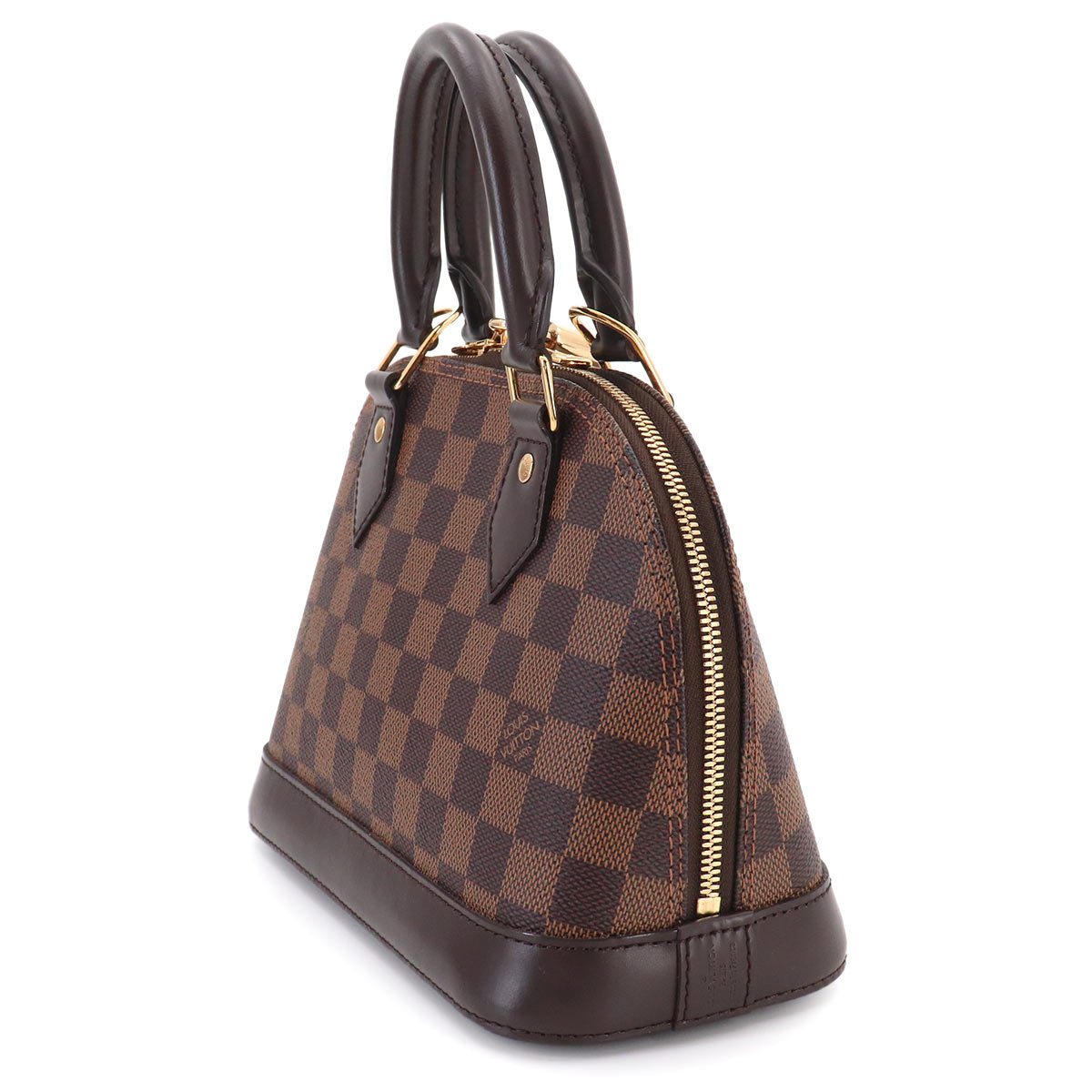 Damier Alma BB Hand Shoulder Bag Ebene N41221 Purse