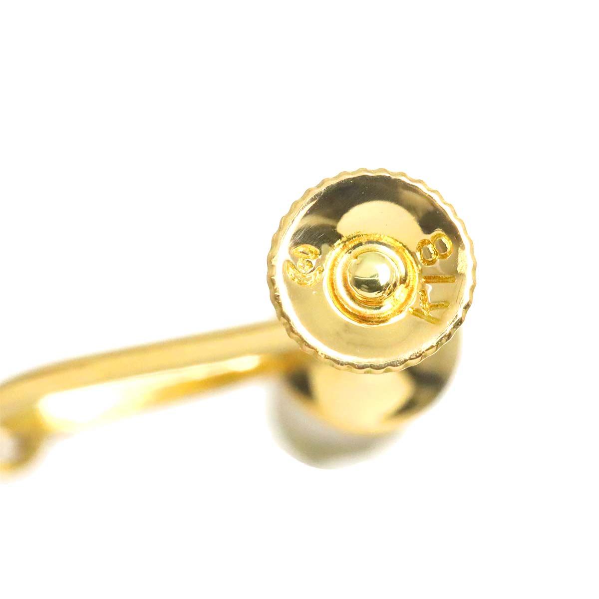 Akoya Pearl 6.2-3.7mm Earrings 18K Yellow Gold 750