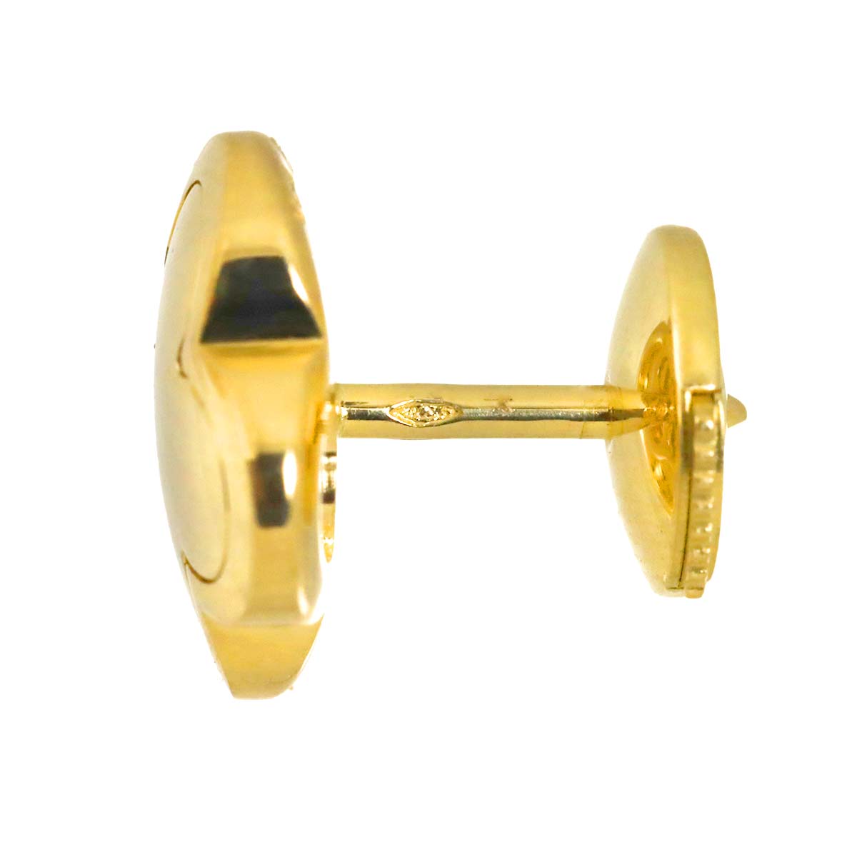 Pure Alhambra Earrings Pierced 18K YG 750