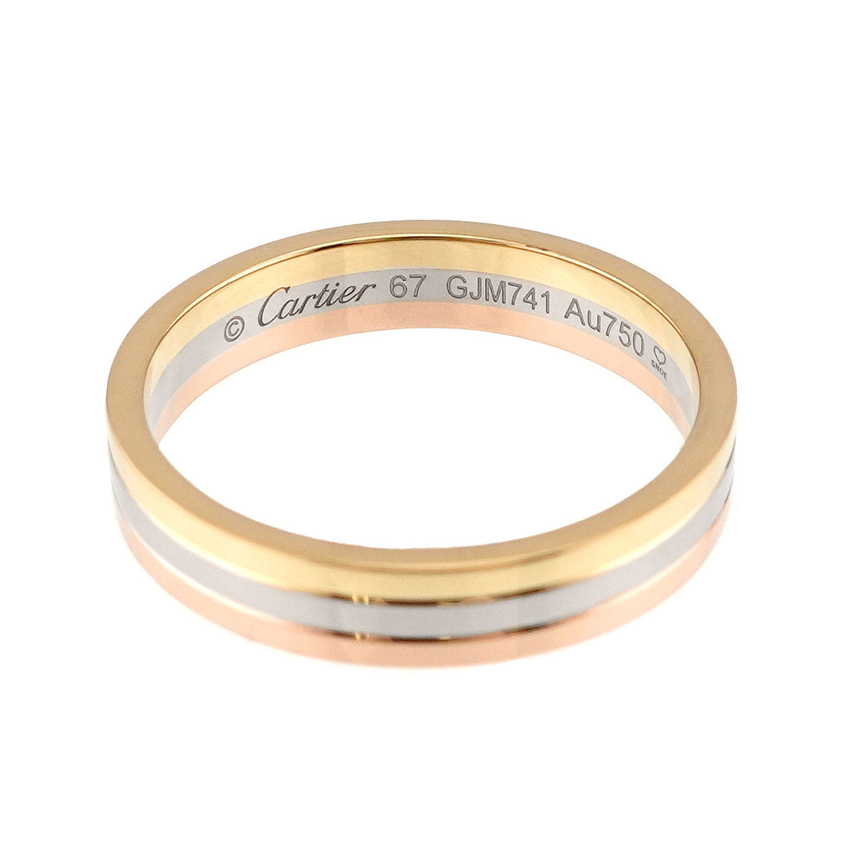 Vendome Ring 18K YG WG PG 750 size67 11.25-11.5(US)