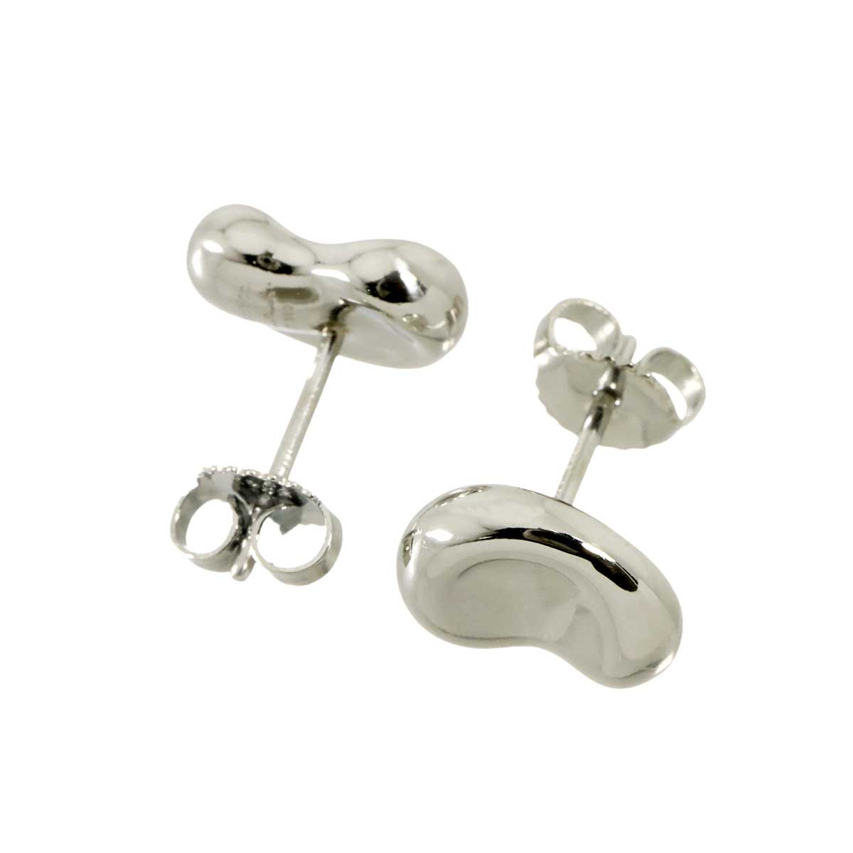 Bean Earrings Pierced Pt