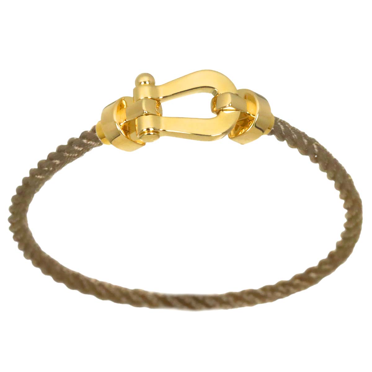 Force 10 Bracelet MM 18K YG 750 Steel Size14