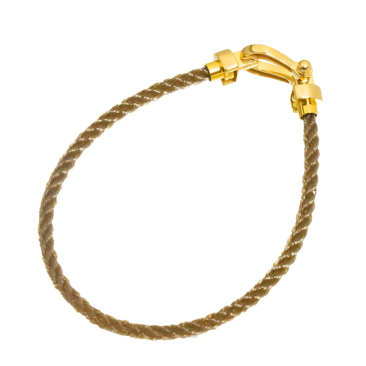 Force 10 Bracelet MM 18K YG 750 Steel Size14