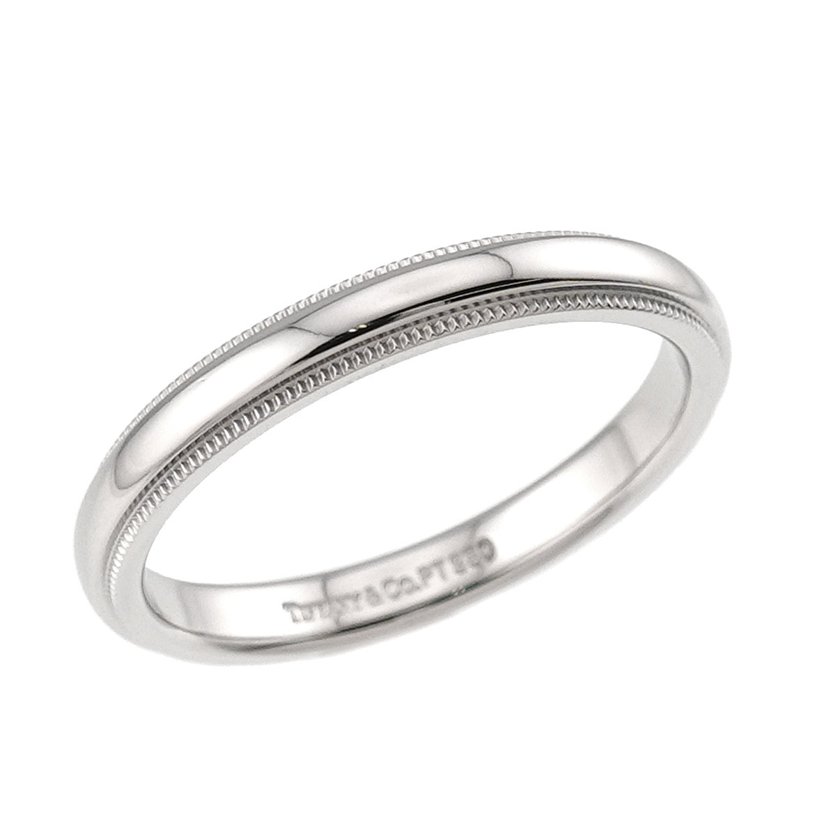 Milgrain Band Ring Platinum size9(US)