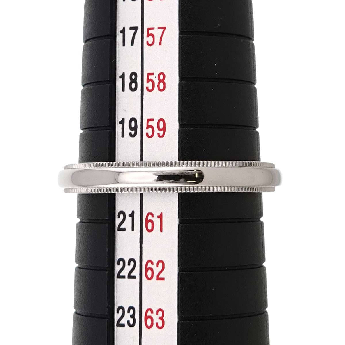 Milgrain Band Ring Platinum size9(US)