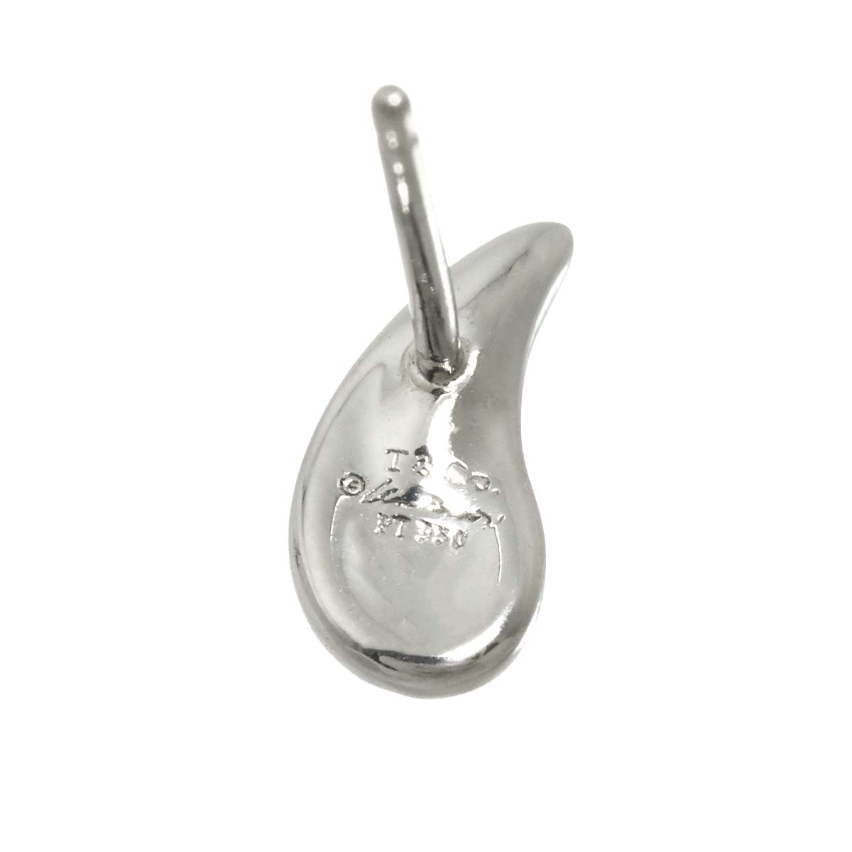 Teardrop Earring Pierced Pt One Piece only