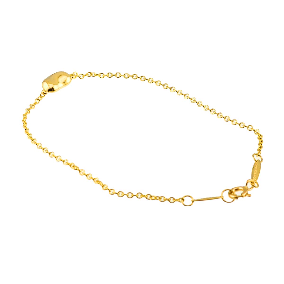 Bean 1P Bracelet 18K Yellow Gold 750