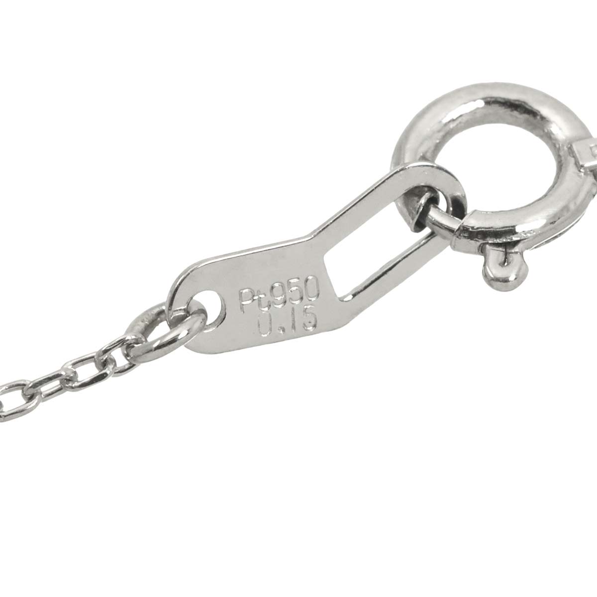 Diamond 0.15ct Necklace Pt Platinum