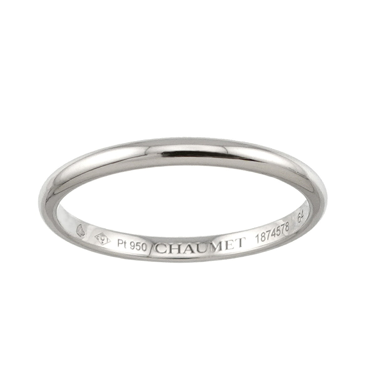 Eternelles de Diamond 1P Ring Pt size10.25-10.5(US)