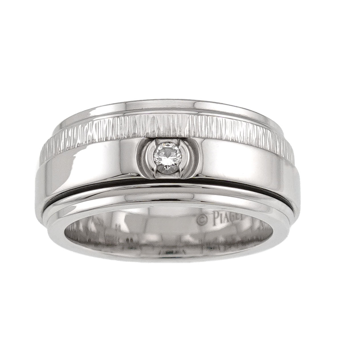 Possession Diamond Ring 18K White Gold 750 size58 8-8.25(US)