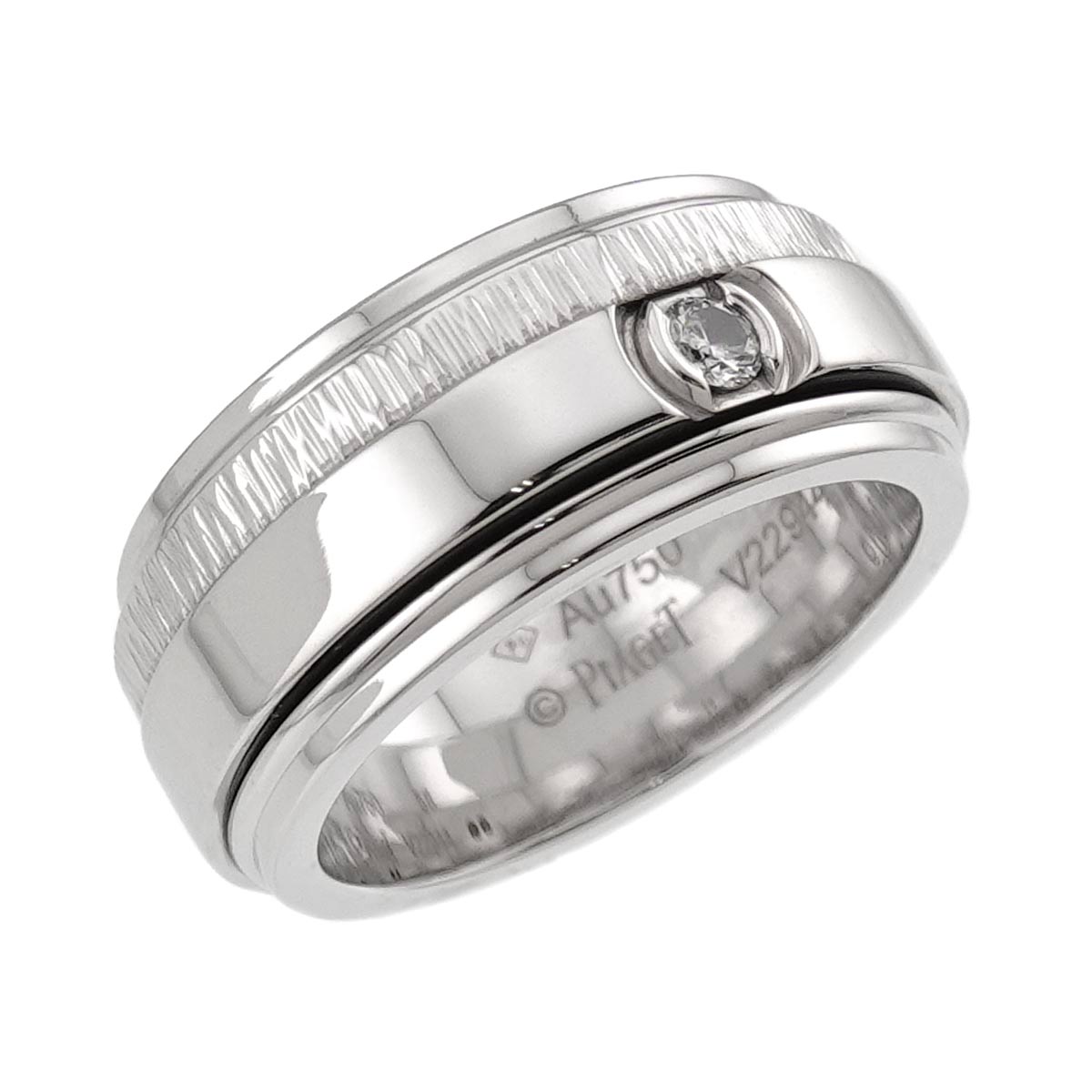 Possession Diamond Ring 18K White Gold 750 size58 8-8.25(US)