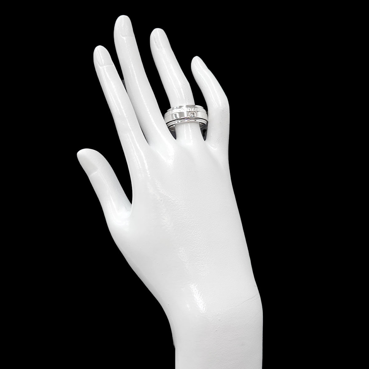 Possession Diamond Ring 18K White Gold 750 size58 8-8.25(US)
