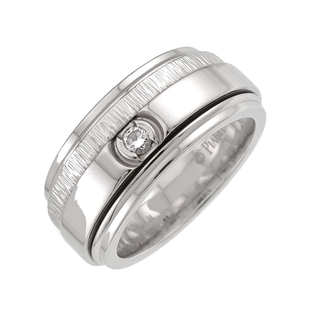 Possession Diamond Ring 18K White Gold 750 size58 8-8.25(US)