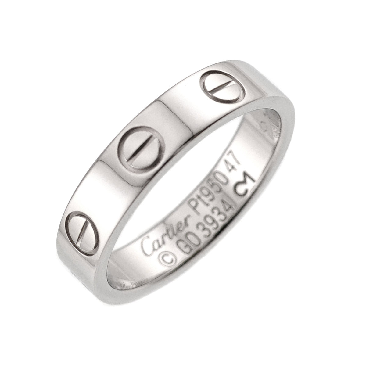 Mini Love Ring Platinum size47 4(US)