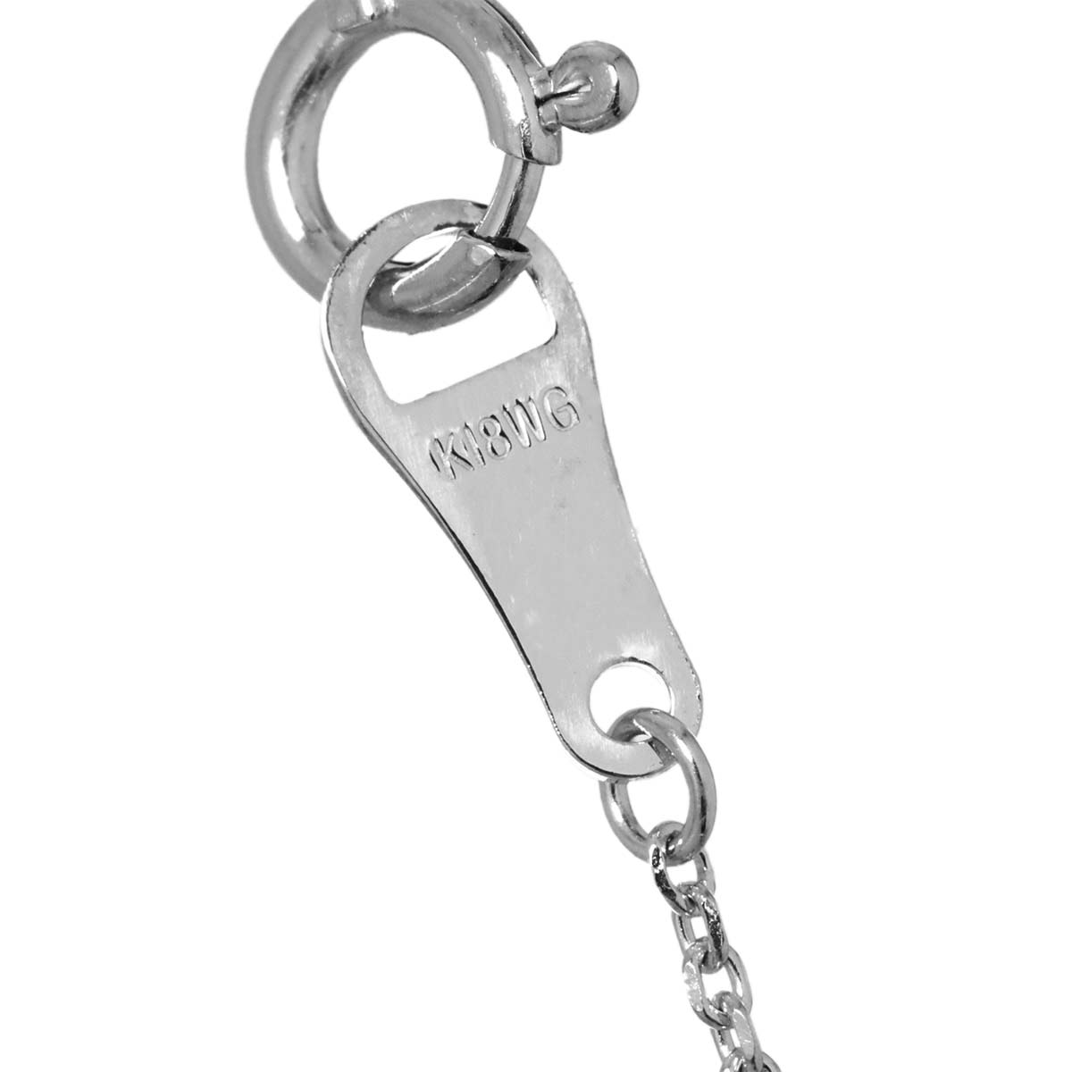Diamond 0.03ct Bracelet 18K White Gold 750