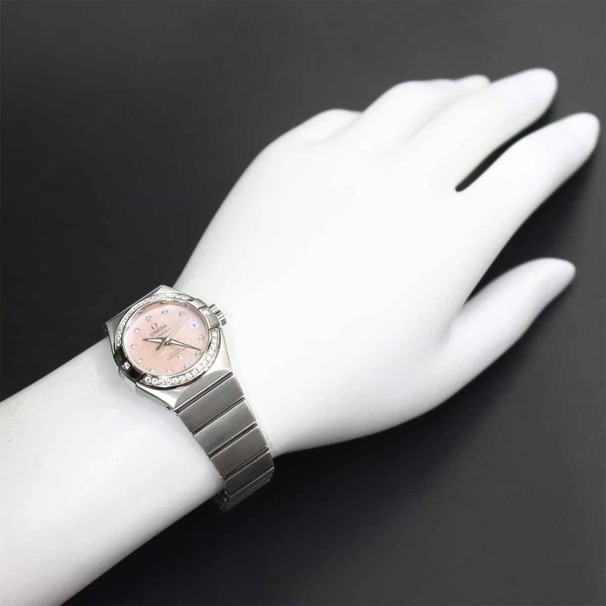 Constellation 123 15 27 20 57 002 Diamond Pink Shell Dial