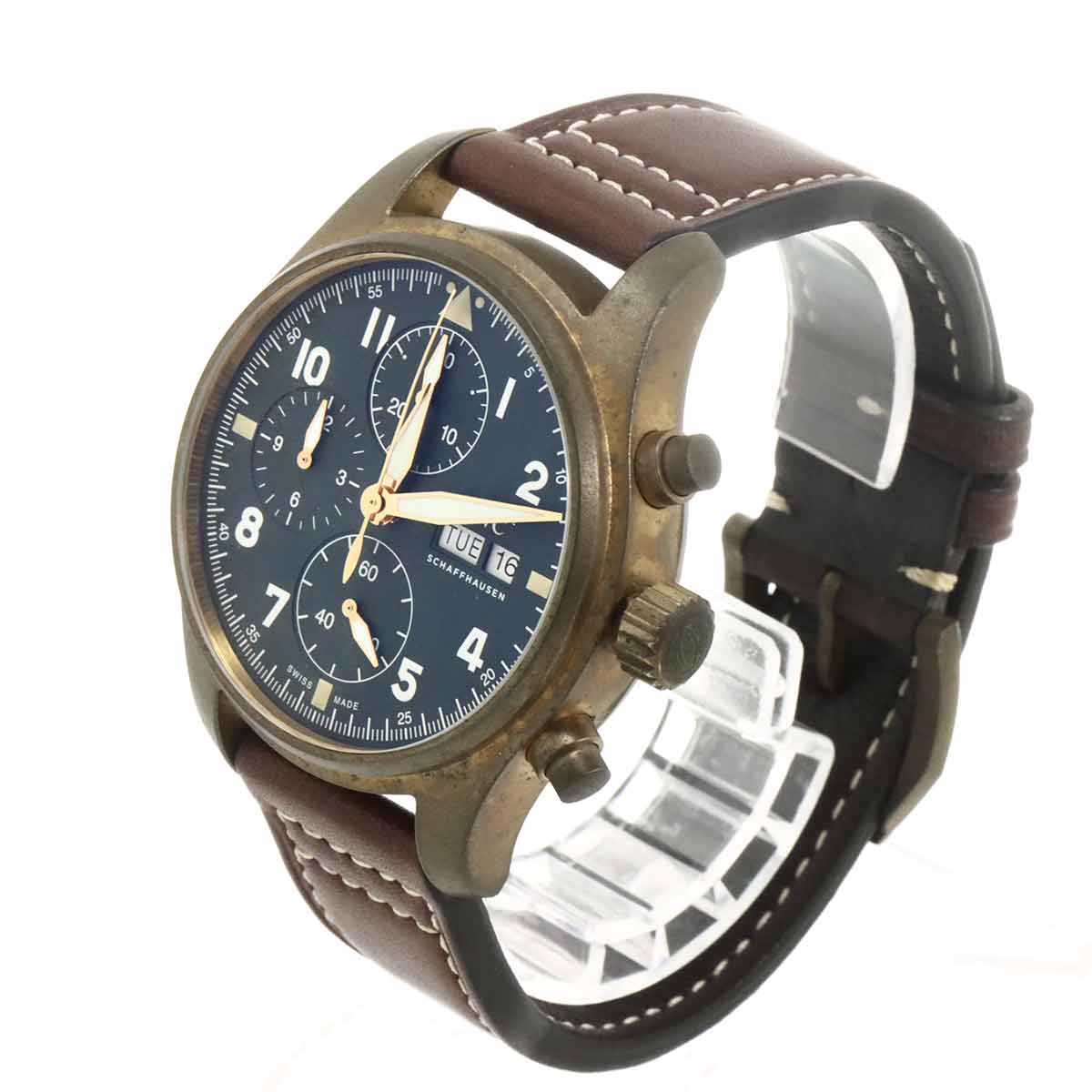 Pilot Watch Spitfire Chronograph IW387902 Automatic Green Dial