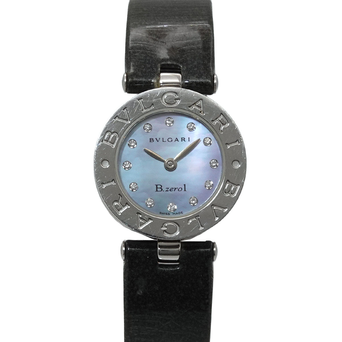 B-Zero1 BZ22S Bangle Watch Quartz Blue Shell Dial Ladies
