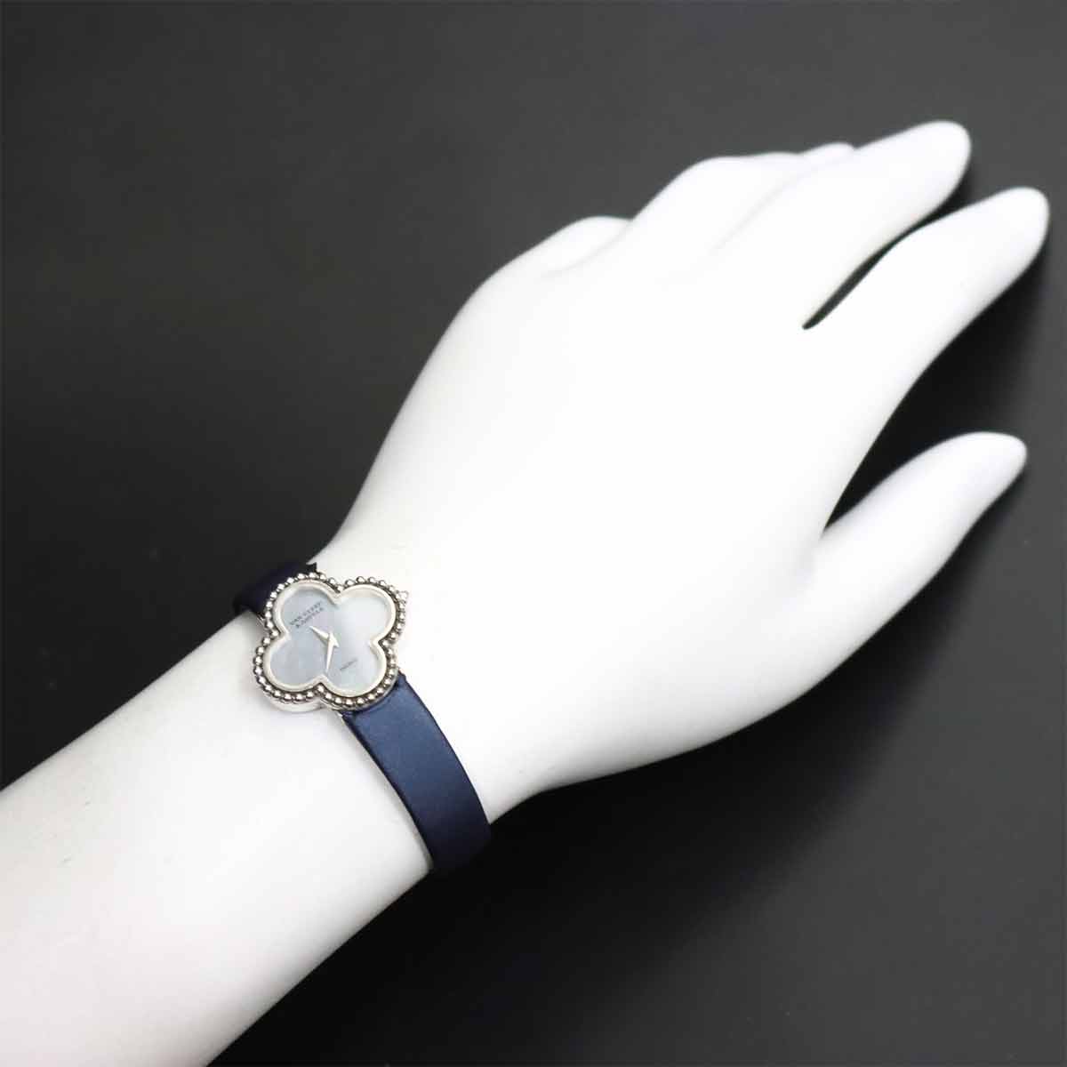 Alhambra Vintage 322974 Quartz Blue Shell Dial