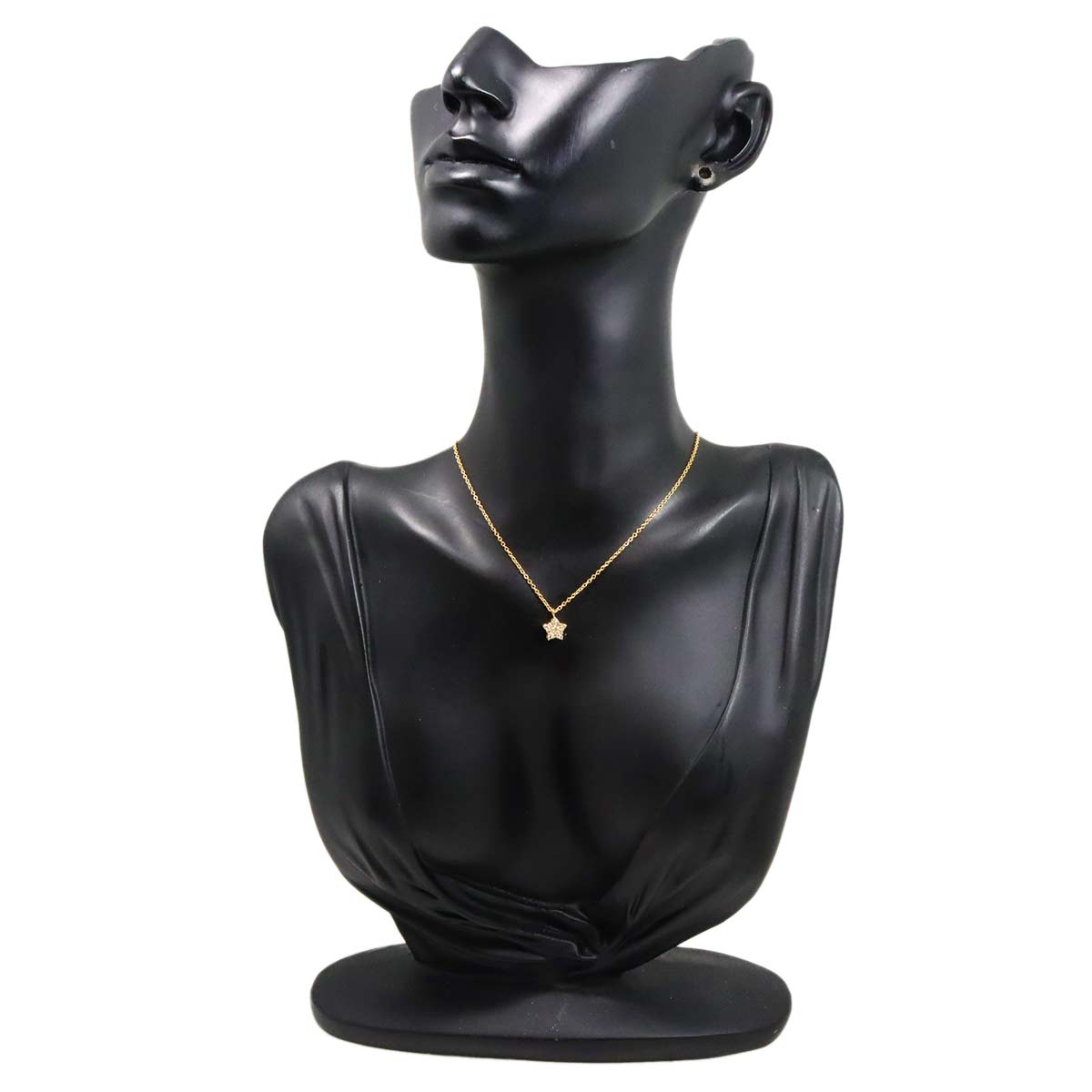 Diamond 0.17ct Necklace 18K YG 750