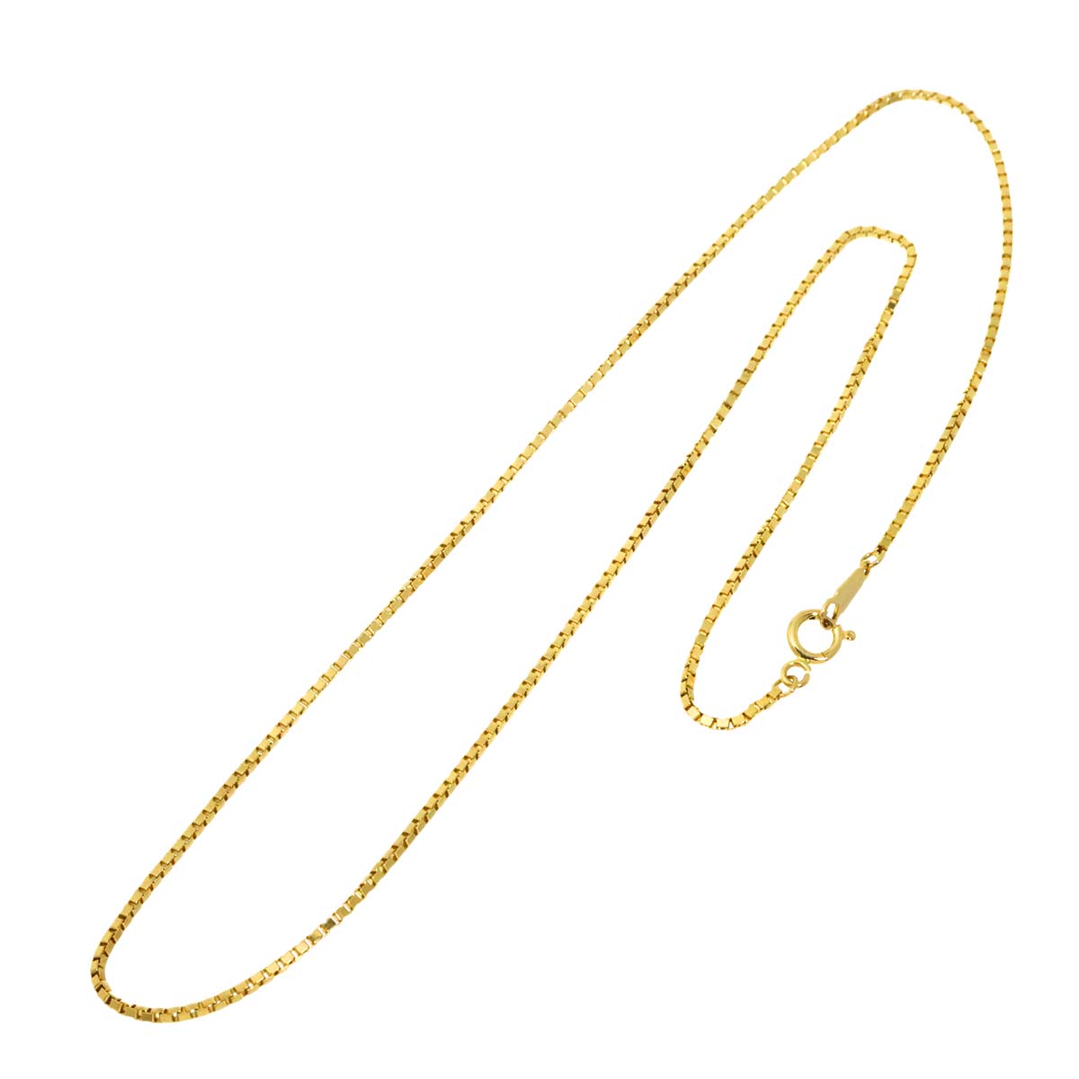 Venetian Necklace 18K K18 YG Yellow Gold 750