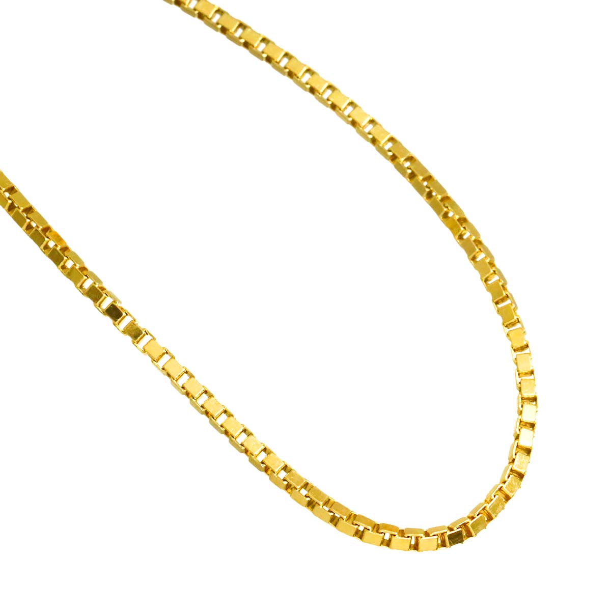 Venetian Necklace 18K K18 YG Yellow Gold 750