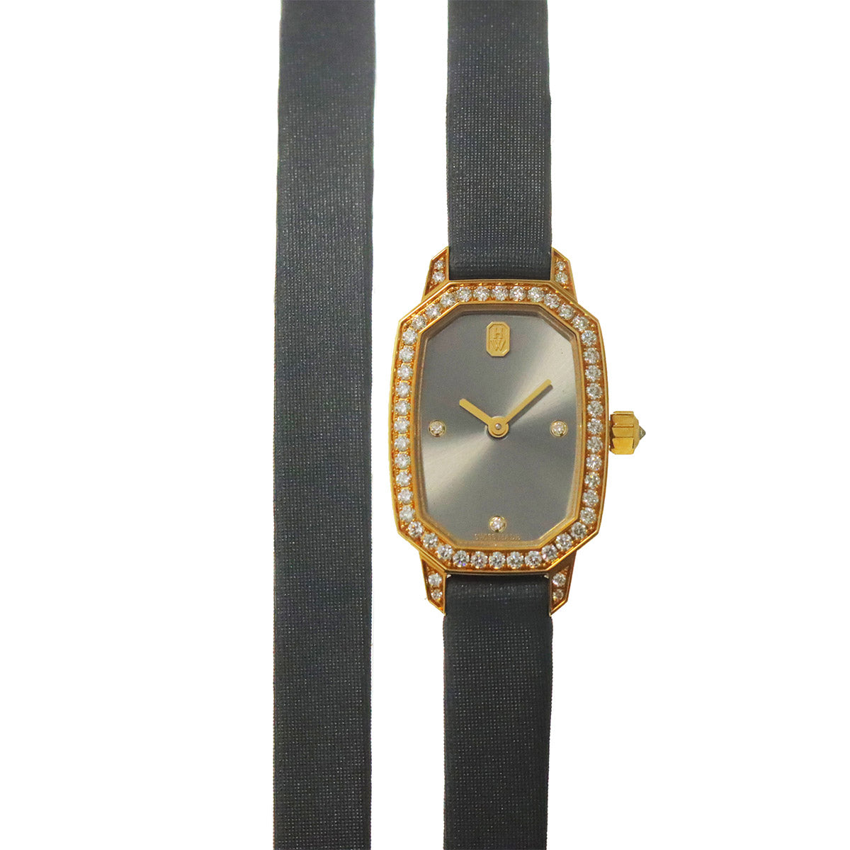 Emerald EMEQHM18YY001 Bezel Diamond 750 WG Blue Dial