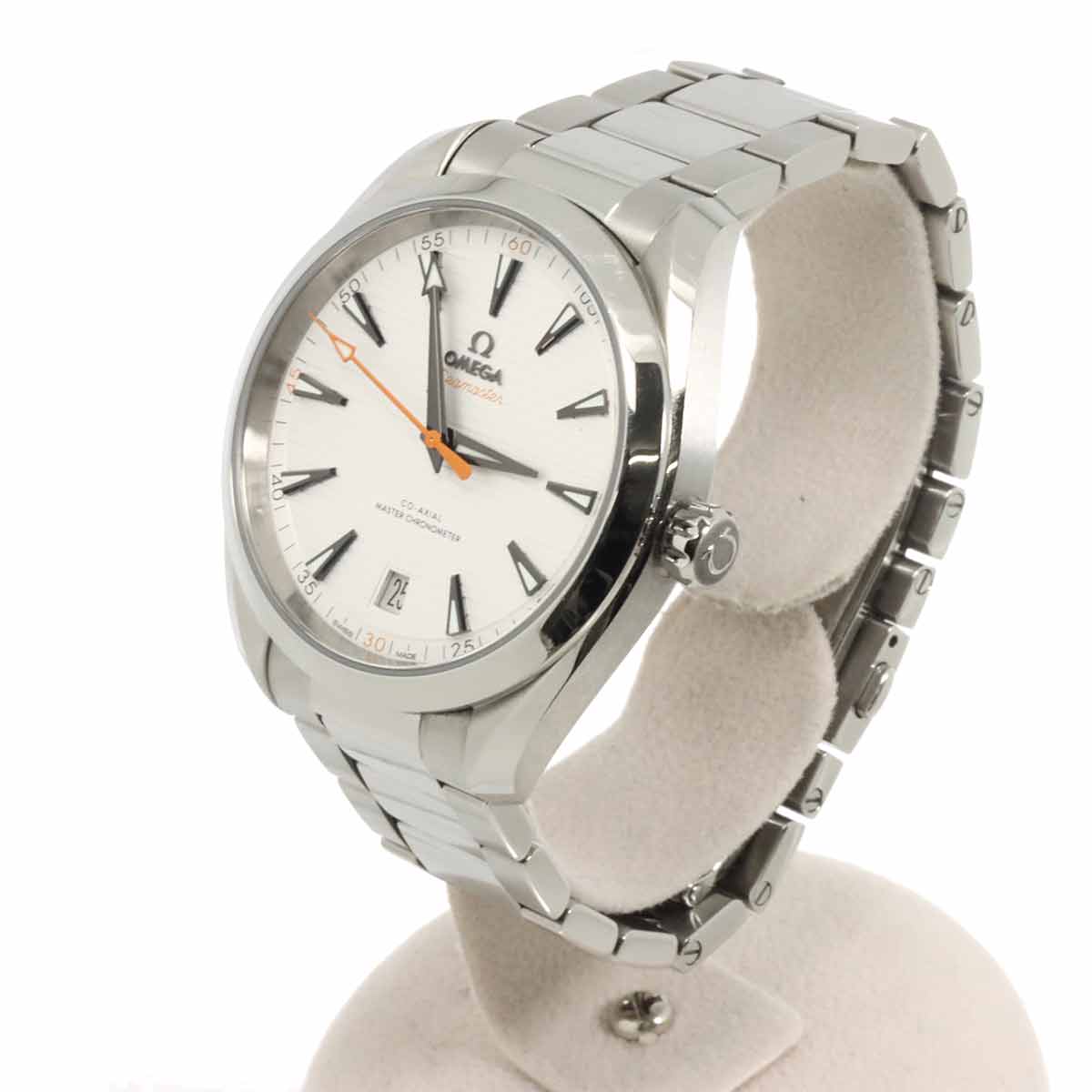 Seamaster Aqua Terra 220 10 41 21 02 001 White Dial Mens Watch