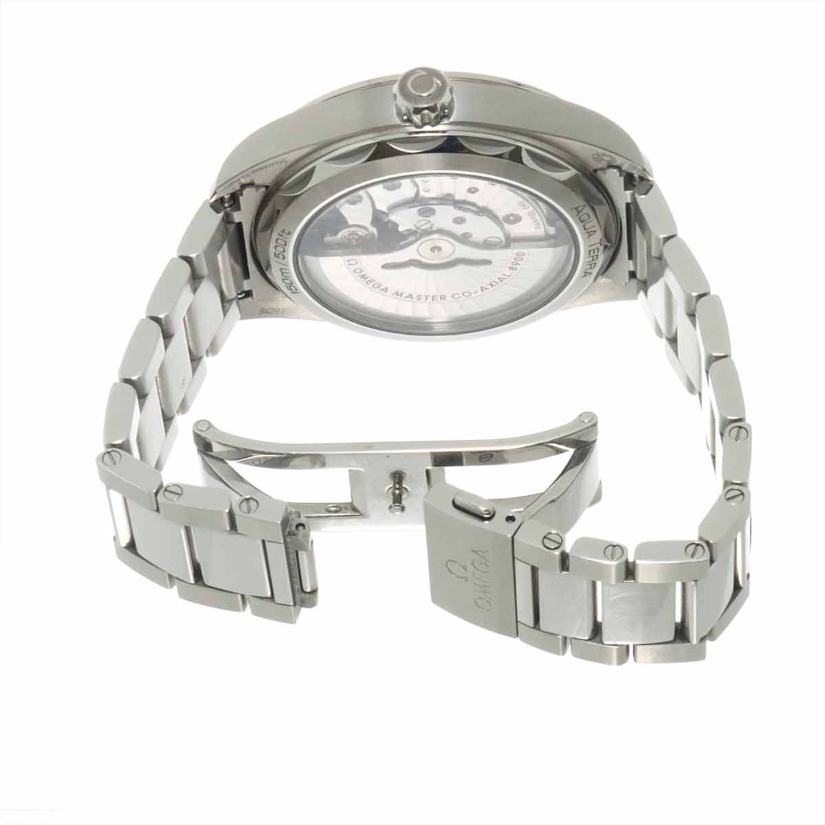 Seamaster Aqua Terra 220 10 41 21 02 001 White Dial Mens Watch
