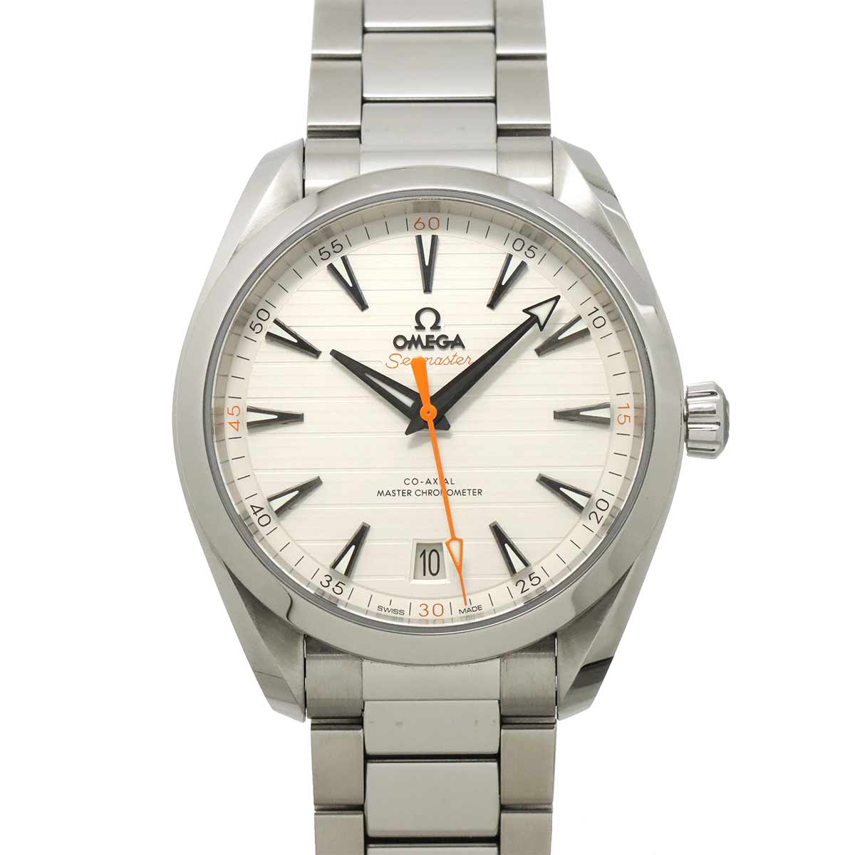 Seamaster Aqua Terra 220 10 41 21 02 001 White Dial Mens Watch