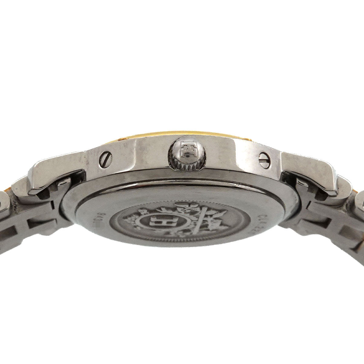 Clipper Two Tone CL4 220 Quartz Date cream Dial Ladies Watch