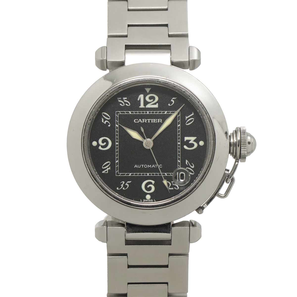 Pasha C W31043M7 Automatic Date Black Dial Boys