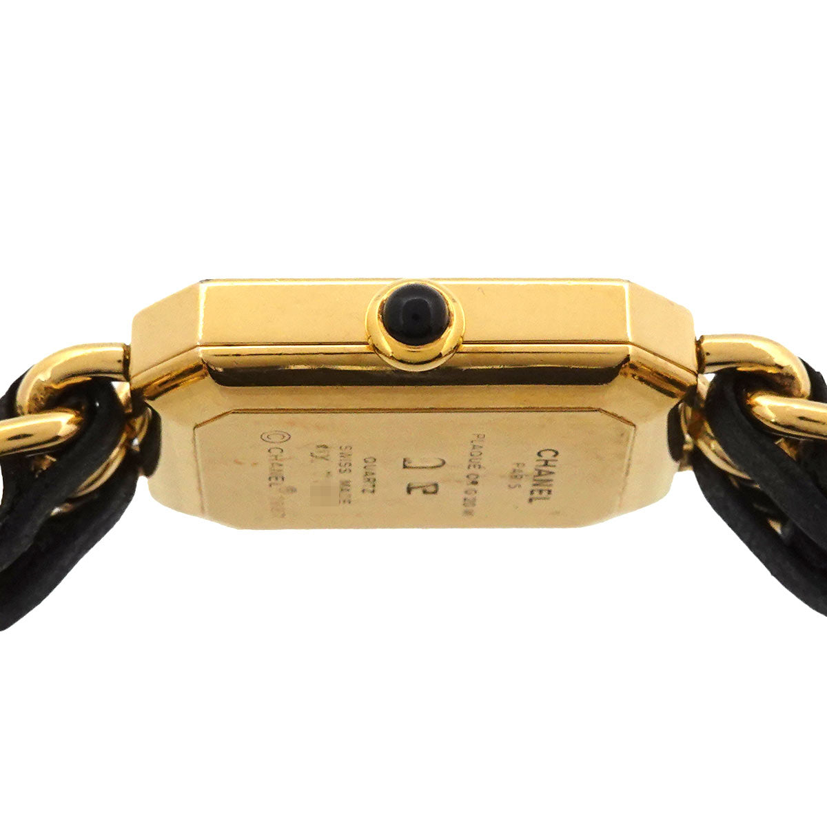 Premiere Size M H0001 Vintage Quartz Black Dial Ladies Watch
