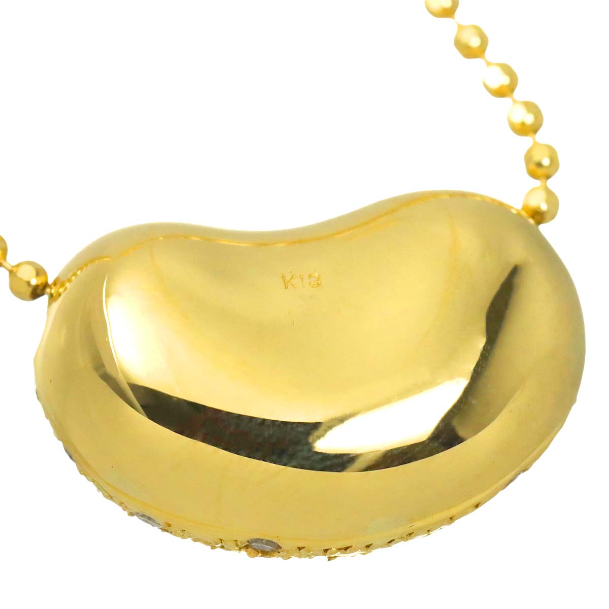 Diamond 1.00ct Necklace 18K YG Yellow Gold 750