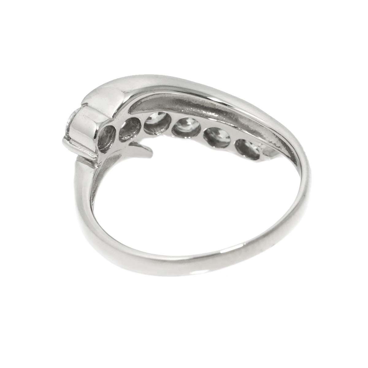 Diamond 1.103ct Ring Pt Platinum size7.25(US)