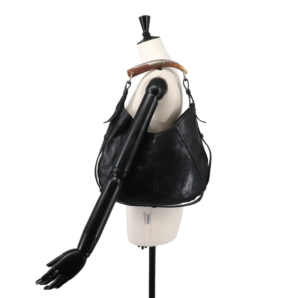 Mombasa Shoulder Bag Leather Black 95361 90330850