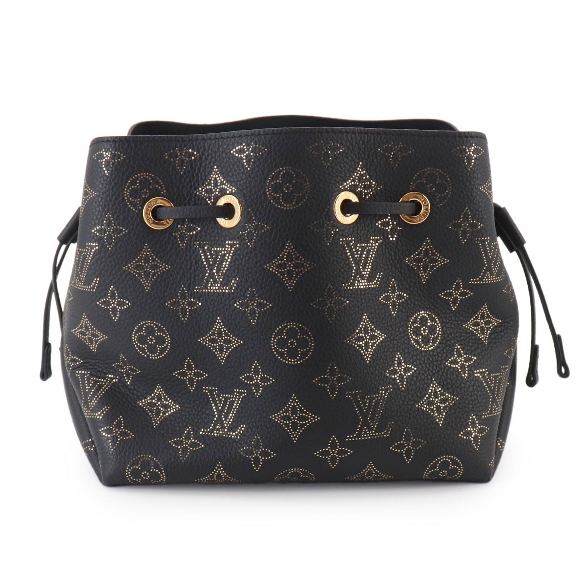Mahina Bella 2way Shoulder Bag Leather Noir M22392