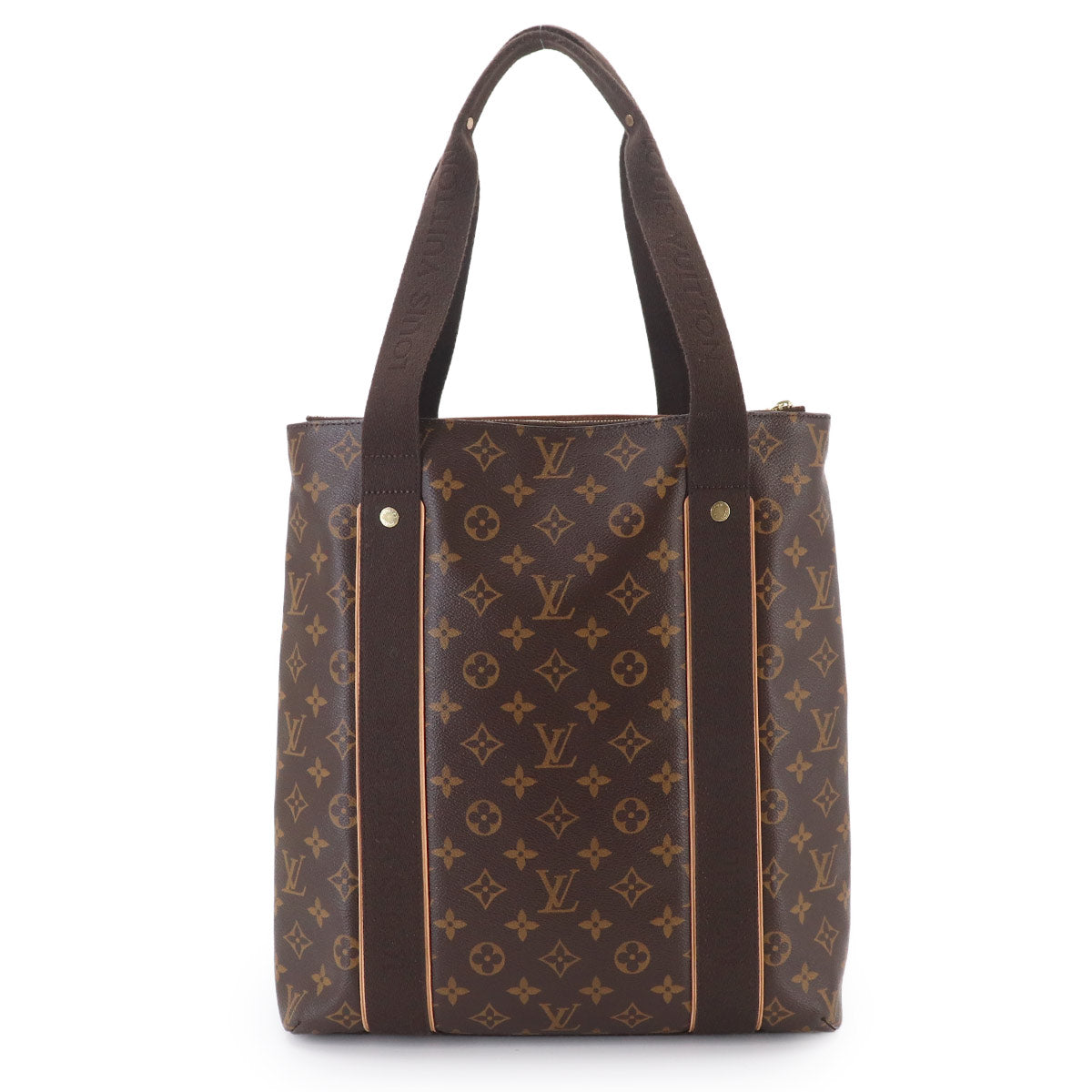 Monogram Cabas Beaubourg Tote Bag Brown M53013 Purse