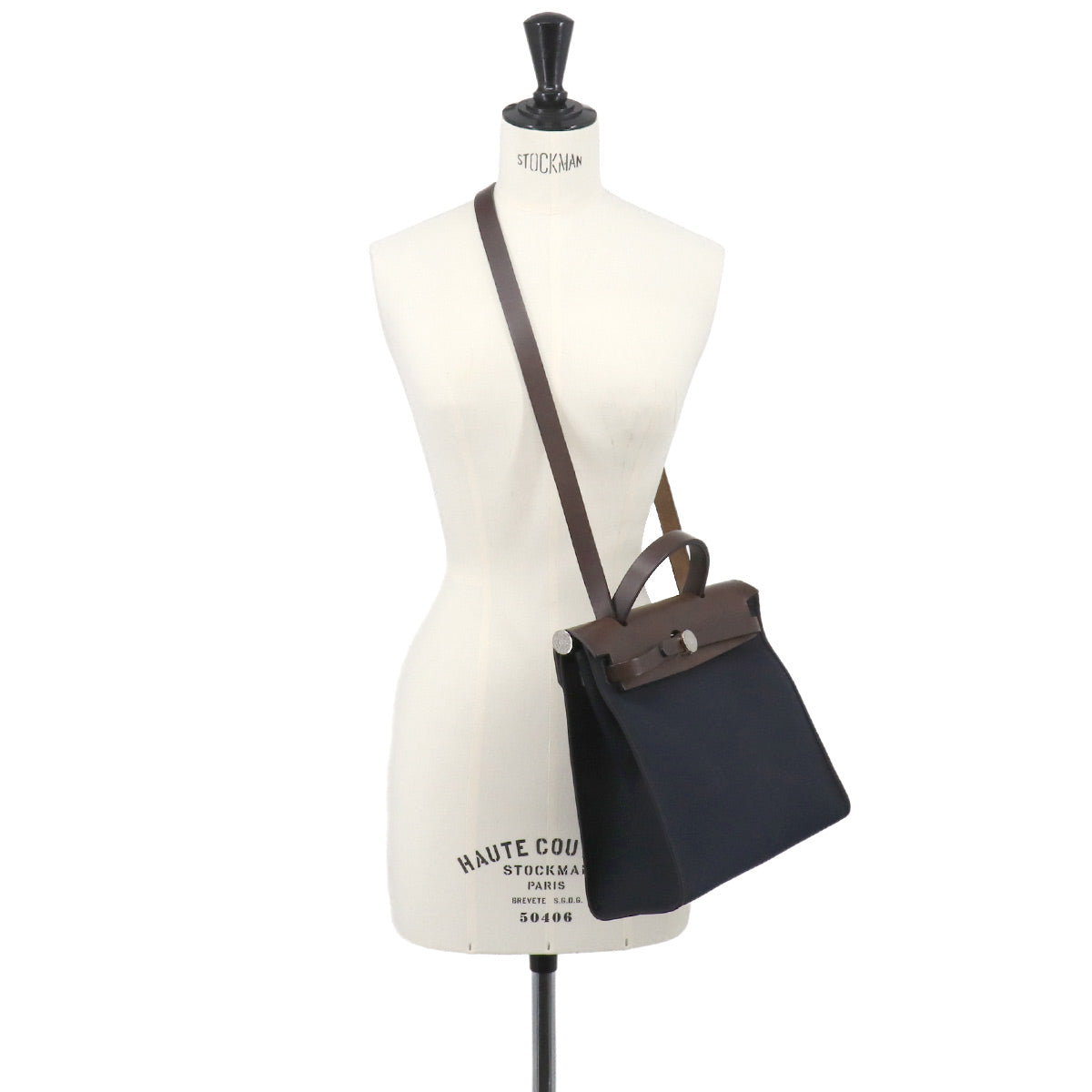 Her Bag Zip PM Hand Shoulder Bag Toile Officier Vash Hunter