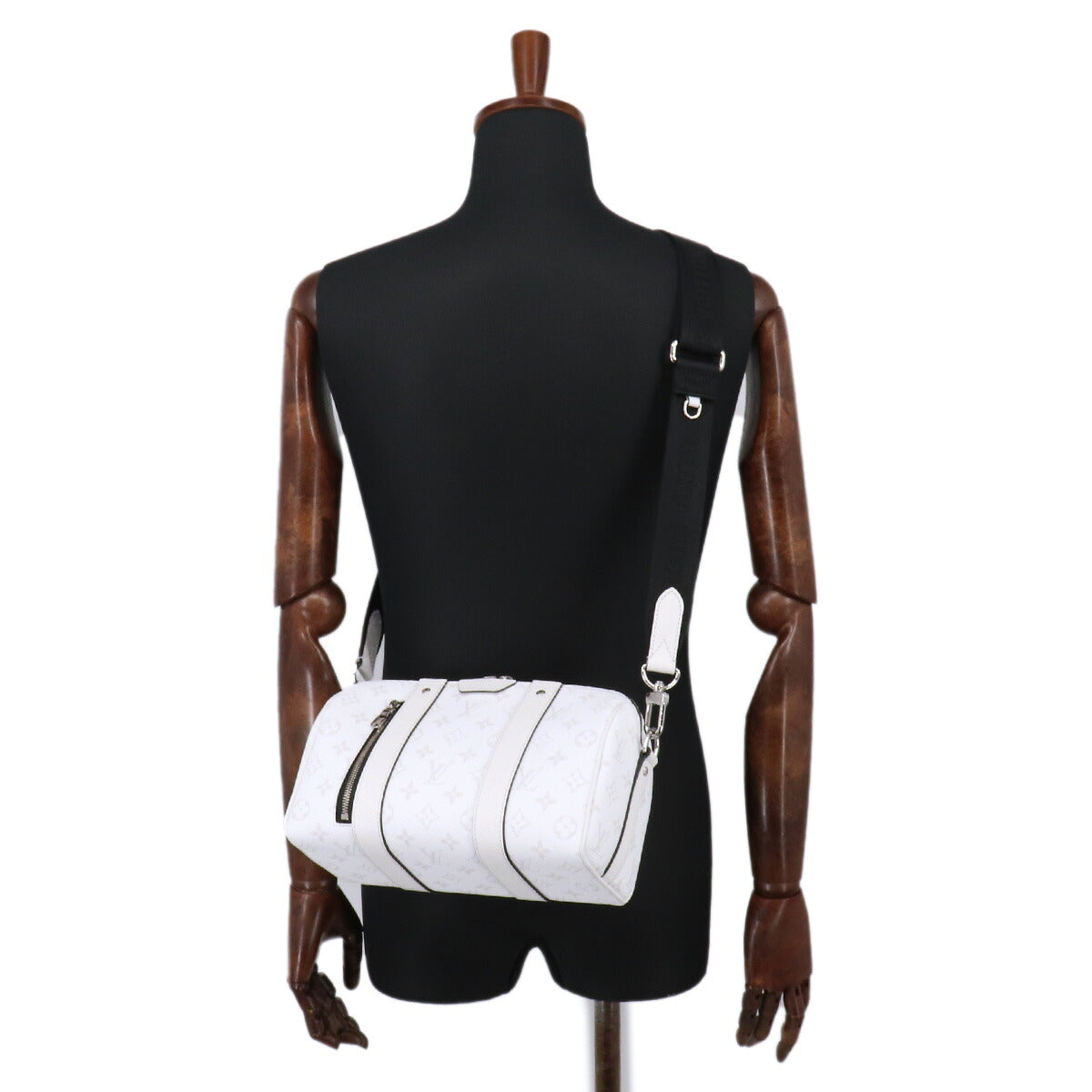 Taigarama City Keepall Shoulder Bag Optic White M27644