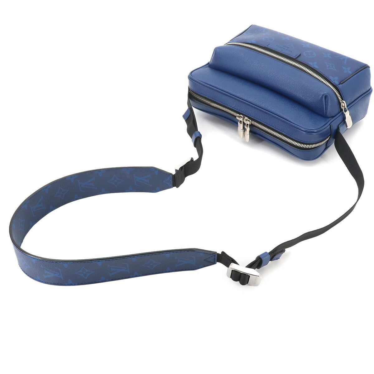 Taigarama Outdoor Messenger PM Shoulder Bag Cobalt M30242