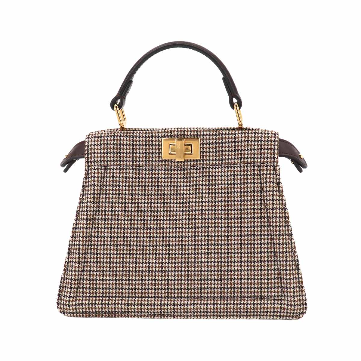 Peekaboo ISeeU Petite Hand Shoulder Bag Canvas 8BN335