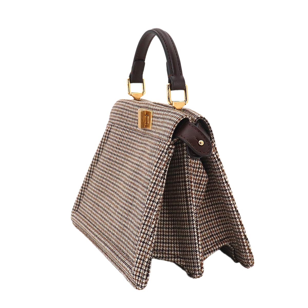 Peekaboo ISeeU Petite Hand Shoulder Bag Canvas 8BN335