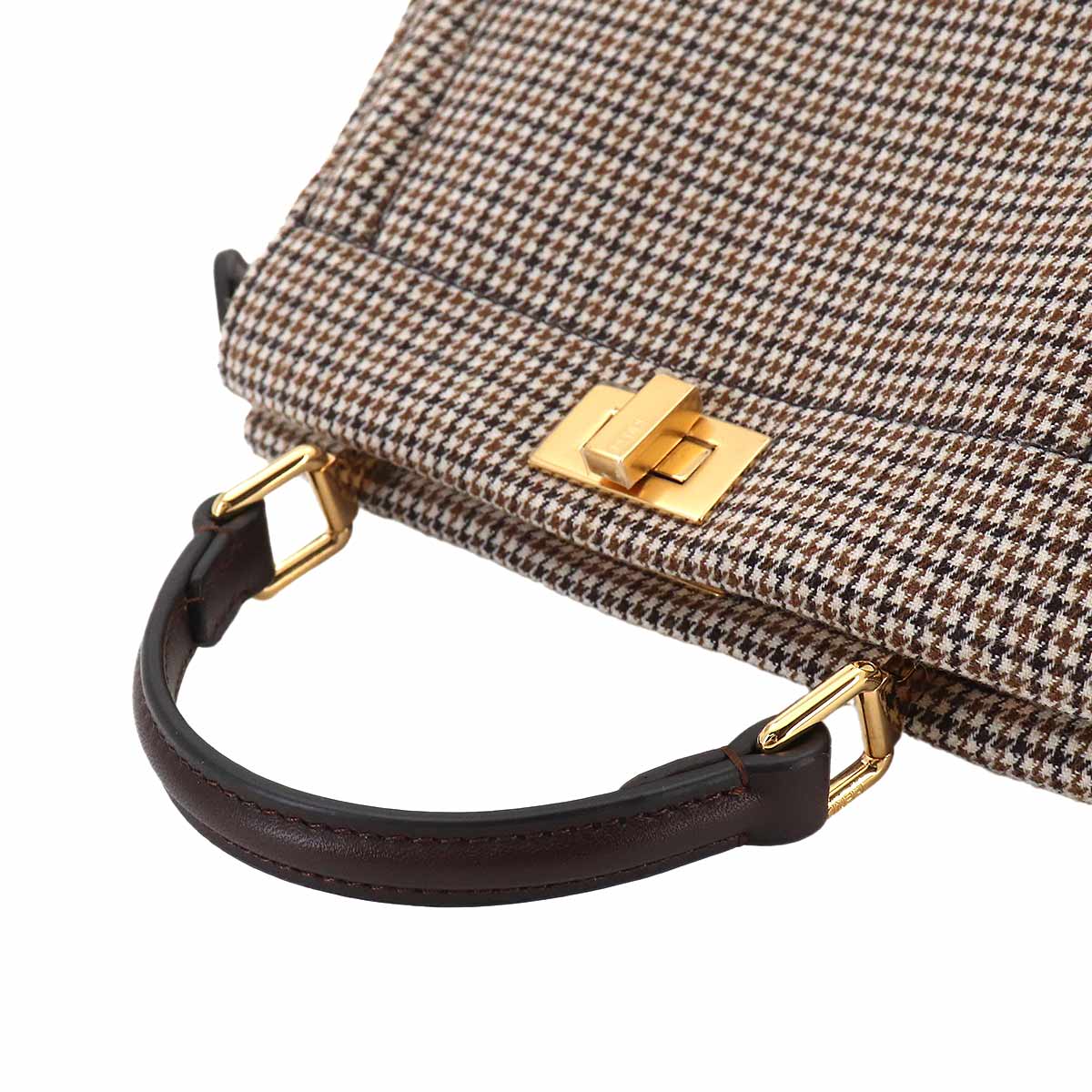 Peekaboo ISeeU Petite Hand Shoulder Bag Canvas 8BN335