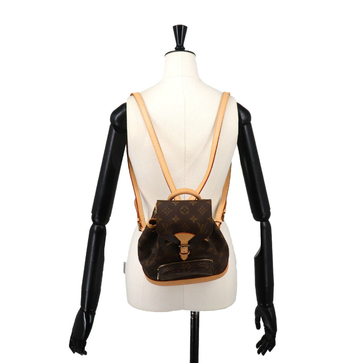 Monogram Mini Montsouris Backpack Brown M51137 Purse