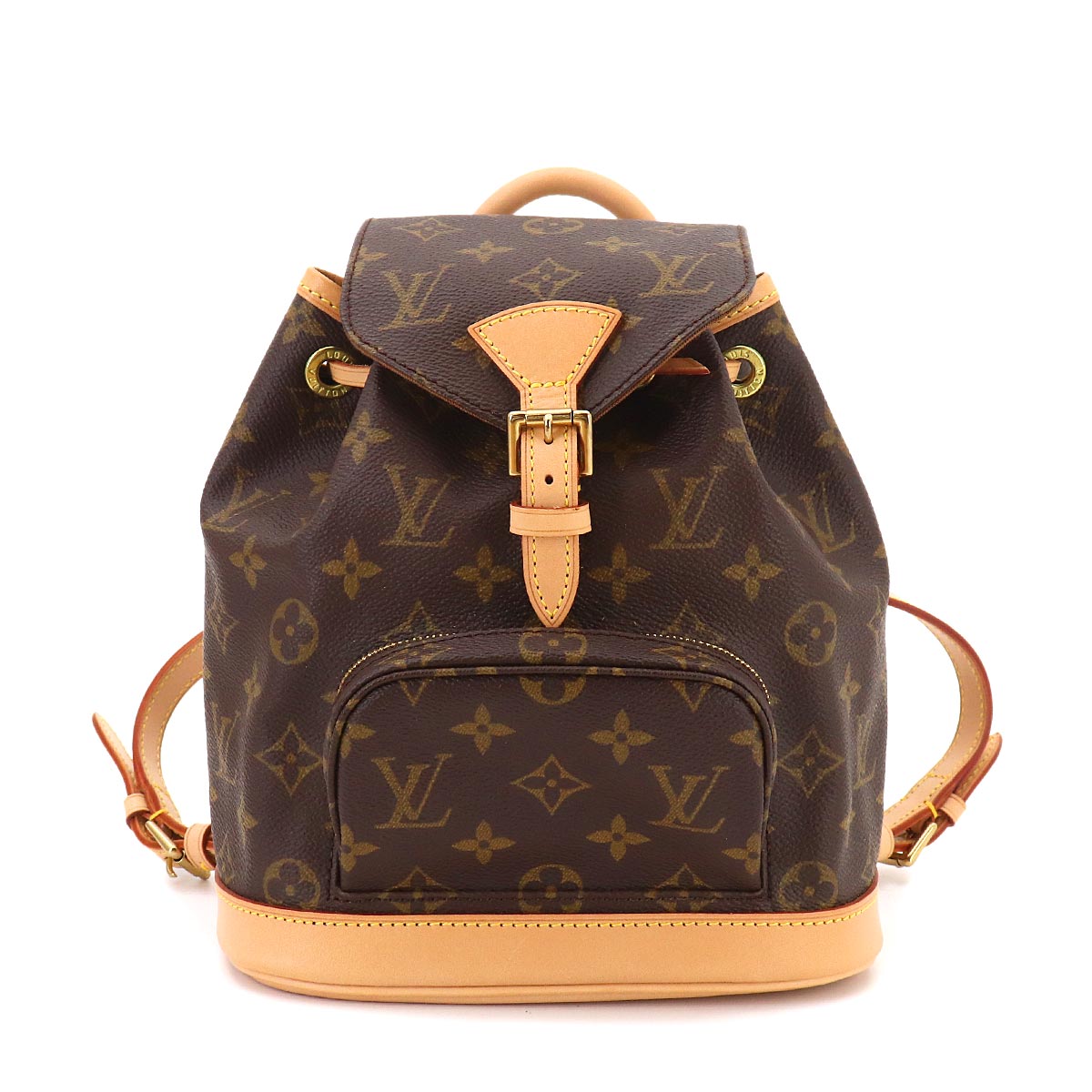 Monogram Mini Montsouris Backpack Brown M51137 Purse