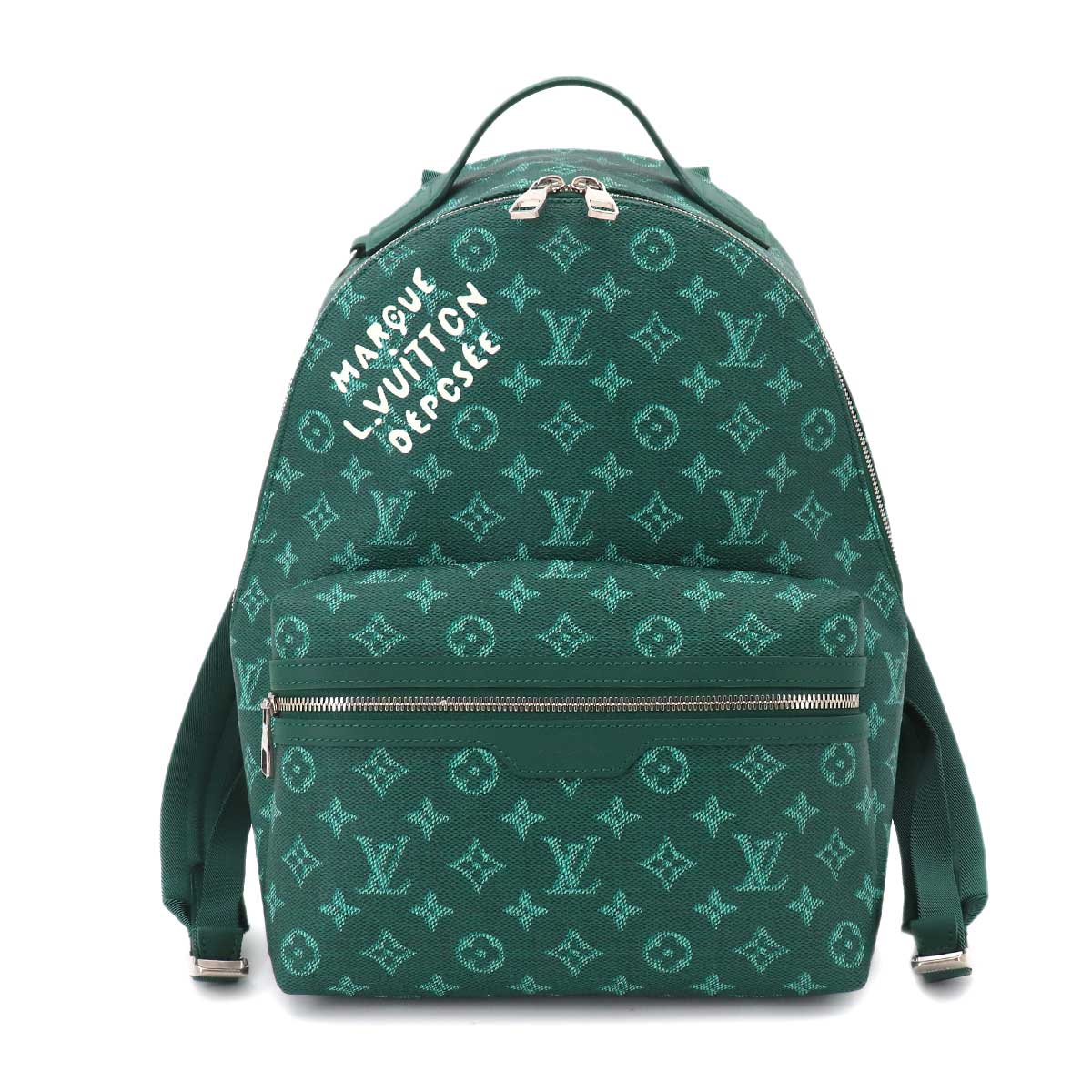 Monogram Heritage Discovery Backpack PM Green M12780