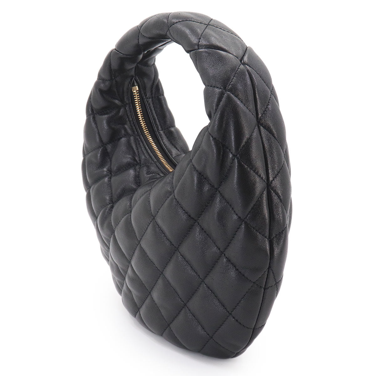ICARINO Hand Bag Leather Black 851689 Purse